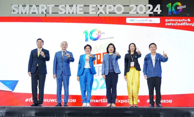 “SMART SME EXPO 2024” สุดยอดธุรกิจแฟรนไชส์...จุดพลัง Soft Power ไทย 1 S 8691770 0 0