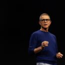 Roblox CEO and Founder David Baszucki speaking at the Roblox Developers Conference black background